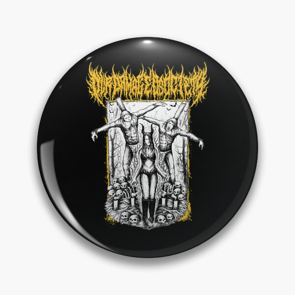 Item preview, Dark Demon Woman And Skulls designed and sold by ahmadawji.