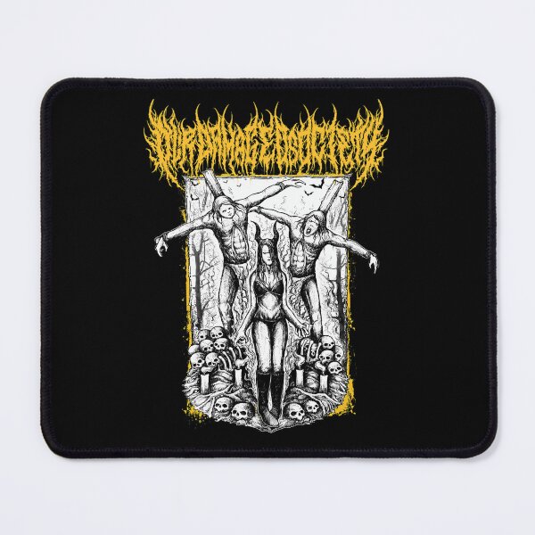Item preview, Dark Demon Woman And Skulls designed and sold by ahmadawji.