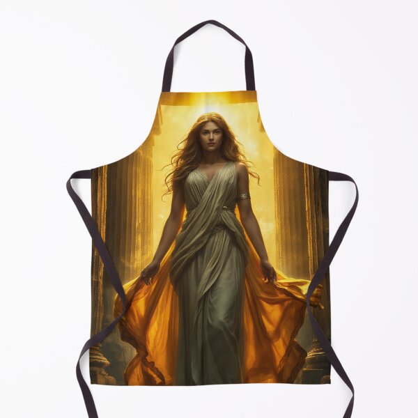 Item preview, Greek Goddess in Flowing Robes Divine Beauty designed and sold by StudioForge.