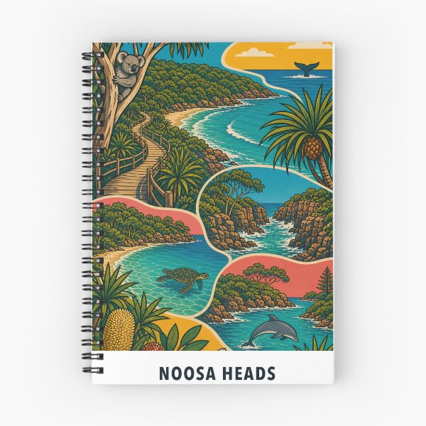Item preview, Noosa National Park Coastal Walk Wildlife designed and sold by Print My Town.