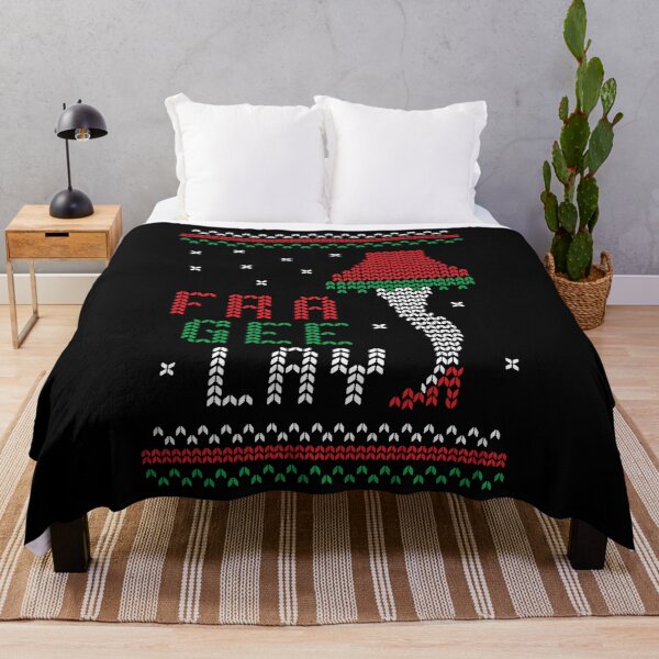 Item preview, Christmas with Leg Lamp retro knitted sweater design designed and sold by Jdawnink.
