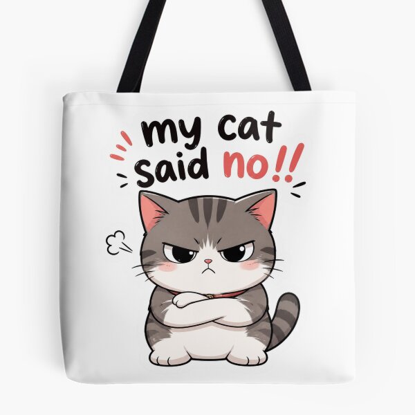 Item preview, My Cat Said No! designed and sold by Arcade&Pixel.
