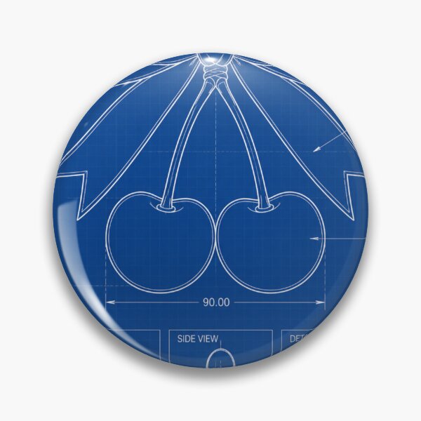 Item preview, Cherry Blueprints  designed and sold by soul-so-happy.