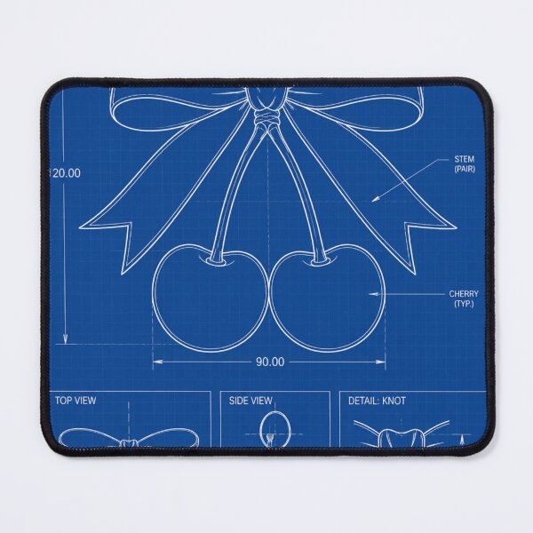 Item preview, Cherry Blueprints designed and sold by soul-so-happy.