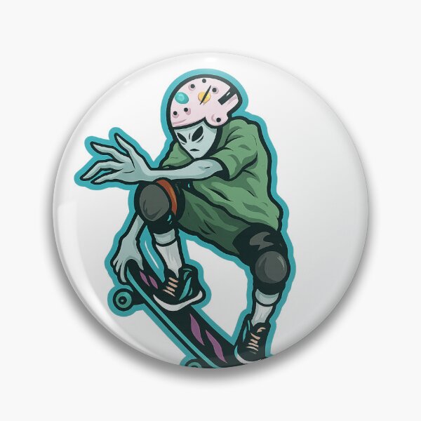 Item preview, Out of This World Skater by Phantom Sun designed and sold by phantomsun.