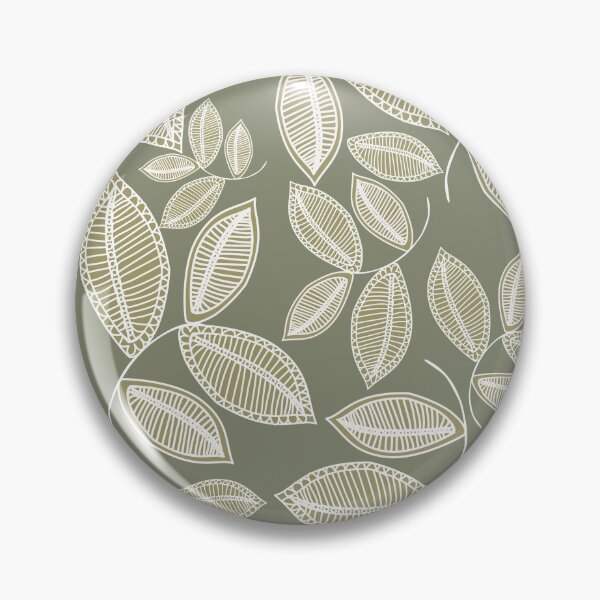 Item preview, Pastel leaves seamless pattern designed and sold by Line-Aura.