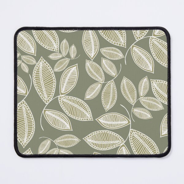 Item preview, Pastel leaves seamless pattern designed and sold by Line-Aura.