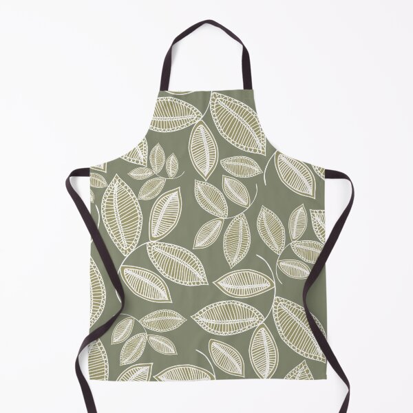 Item preview, Pastel leaves seamless pattern designed and sold by Line-Aura.