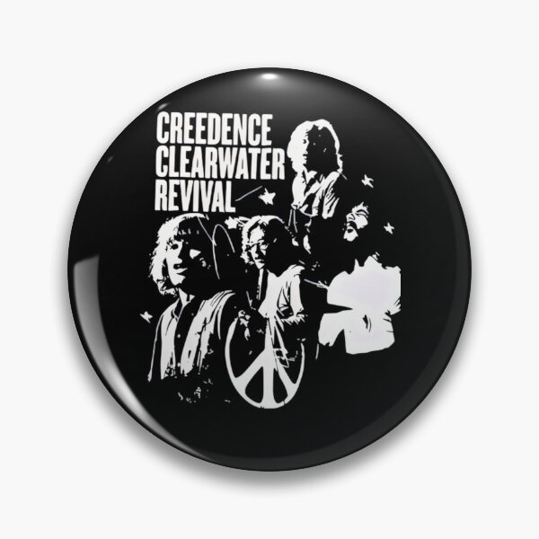 Item preview, Clearwater Revival High Contrast Peace designed and sold by gogo-o-ArT.