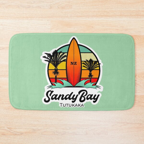 Item preview, Sandy Bay Surfing, Tutukaka, New Zealand designed and sold by MY NEW ZEALAND.