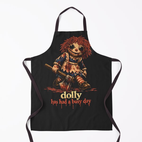 Item preview, Dolly Has Had A Busy Day designed and sold by Cathedral of Curiosity.