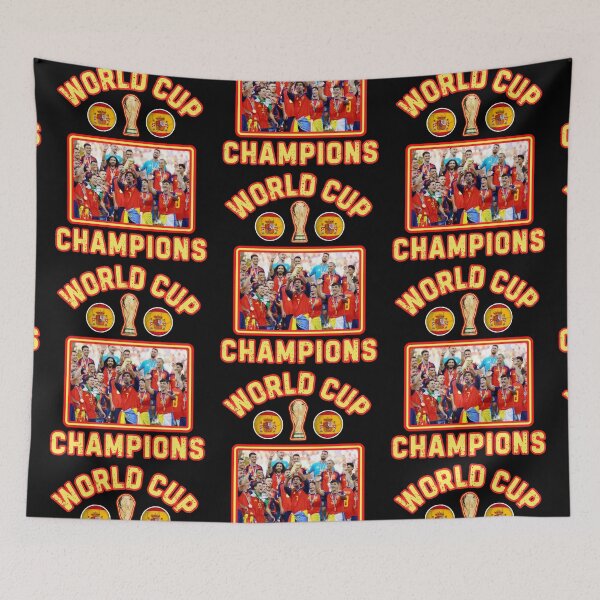 Item preview, Spain World Cup Champion designed and sold by WoodburyLake.