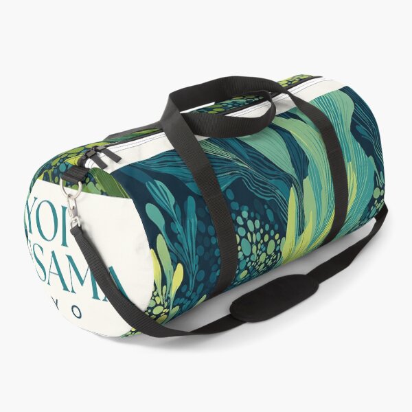 Item preview, Yayoi Kusama Seaweed Poster - Blue Green Ocean Botanical Wall Art Print, Tokyo Underwater Decor designed and sold by MorningJoco.