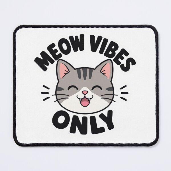 Item preview, Meow Vibes Only designed and sold by Vexorask.