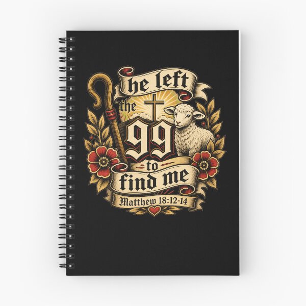 Item preview, He Left The Ninety-Nine To Find Me Scripture designed and sold by snowry.