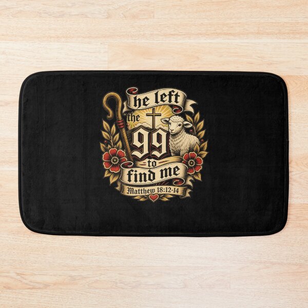 Item preview, He Left The Ninety-Nine To Find Me Scripture designed and sold by snowry.