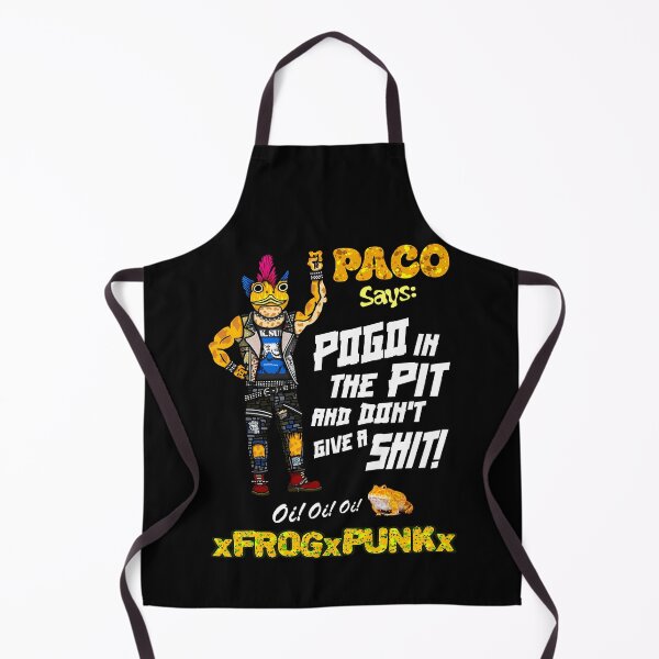 Item preview, Paco Frog Pogo In The Pit Punk Mascot designed and sold by shakilsk.