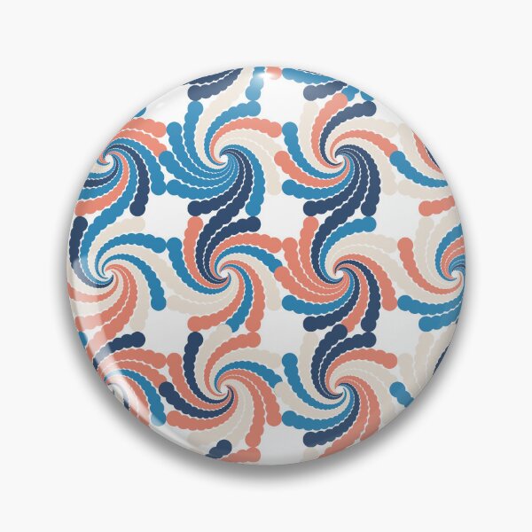 Item preview, Spiral Circles: Caspian designed and sold by Motel Sunset.