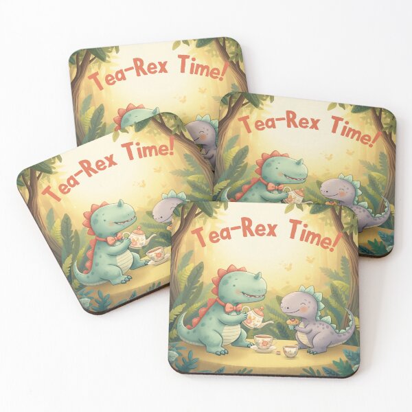 Item preview, Tea-Rex Time designed and sold by Strawfish.