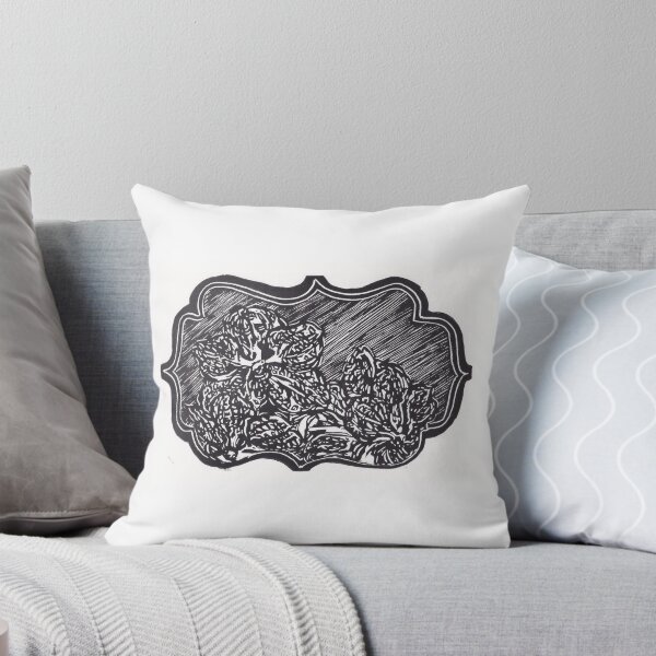 Item preview, Orchids I Linocut Print designed and sold by SewFia Marie Designs.