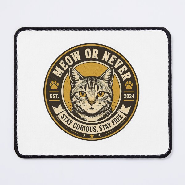 Item preview, Retro Cat Badge designed and sold by Vexorask.