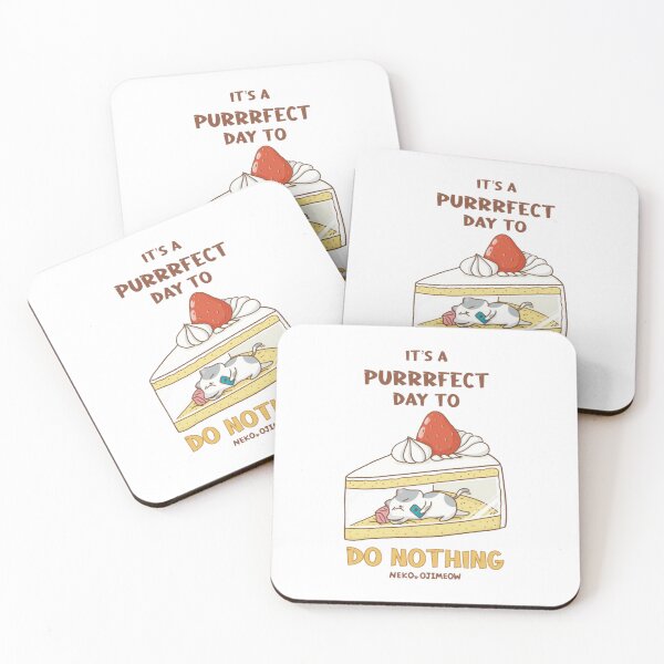 Item preview, Cake Wonderland Cute Kawaii Cat Sweet Dessert Illustration designed and sold by Nekoojimeo.