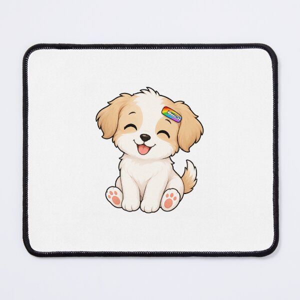 Item preview, Puppy rainbow barrette pride designed and sold by Urbanpopart.