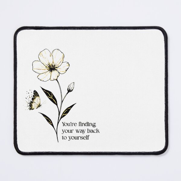 Item preview, Self Discovery Kintsugi Butterfly Healing Quote designed and sold by Timeless Muse.