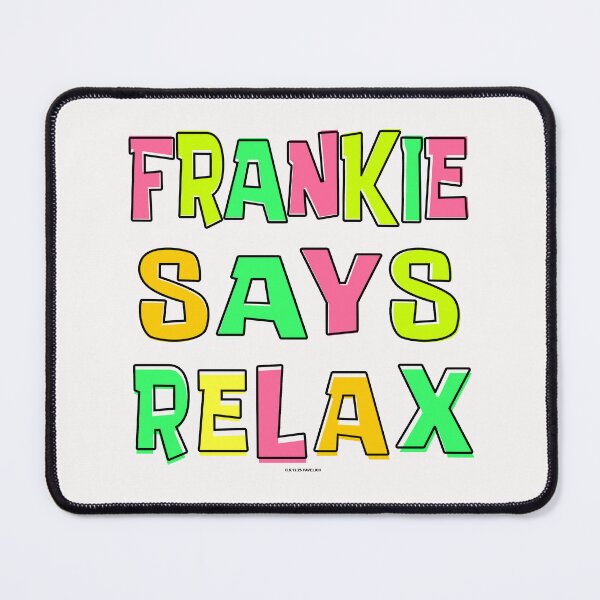 Item preview, Frankie Says Relax Neon Retro designed and sold by Normbot2000.