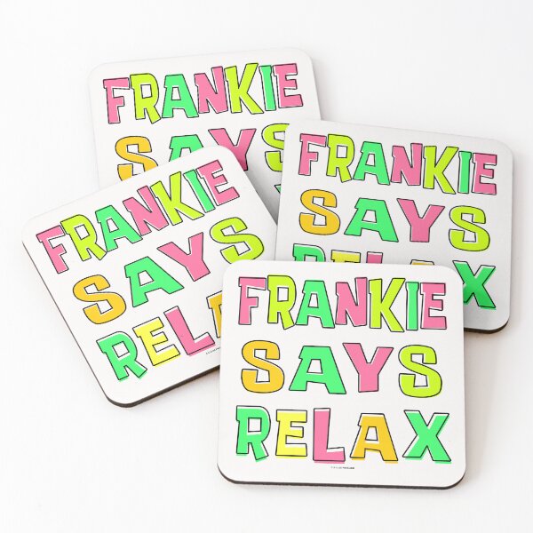 Item preview, Frankie Says Relax Neon Retro designed and sold by Normbot2000.