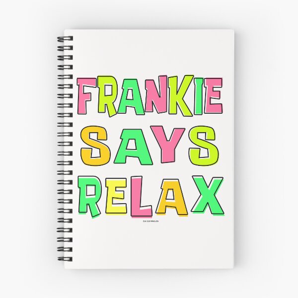 Item preview, Frankie Says Relax Neon Retro designed and sold by Normbot2000.