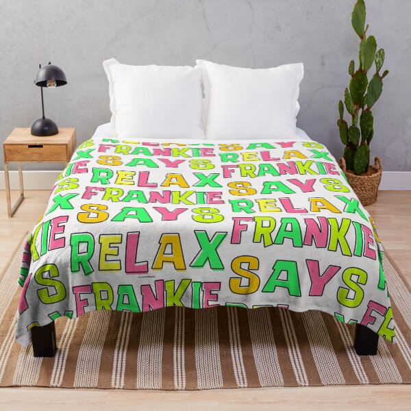 Item preview, Frankie Says Relax Neon Retro designed and sold by Normbot2000.