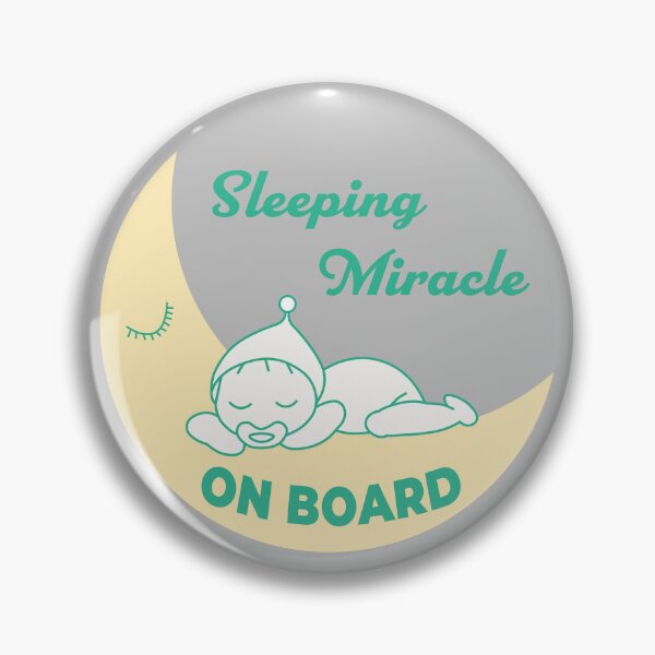 Item preview, Sleeping Miracle On Board designed and sold by 213 Studio.