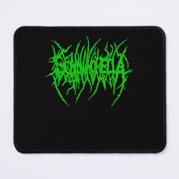 Item preview, Slamwhorella Green Spiky Band Typography designed and sold by shakilsk.