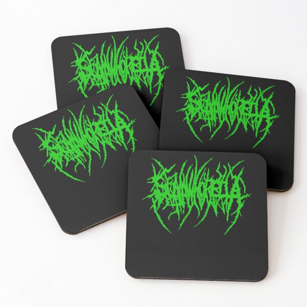 Item preview, Slamwhorella Green Spiky Band Typography designed and sold by shakilsk.