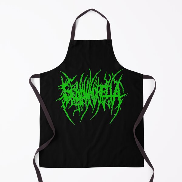 Item preview, Slamwhorella Green Spiky Band Typography designed and sold by shakilsk.