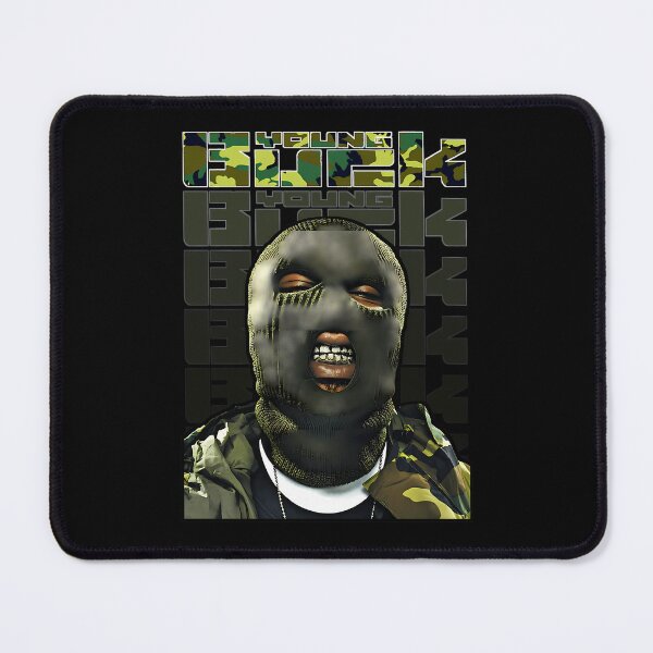 Item preview, Camouflage Ski Mask Gold Grill Portrait designed and sold by shakilsk.