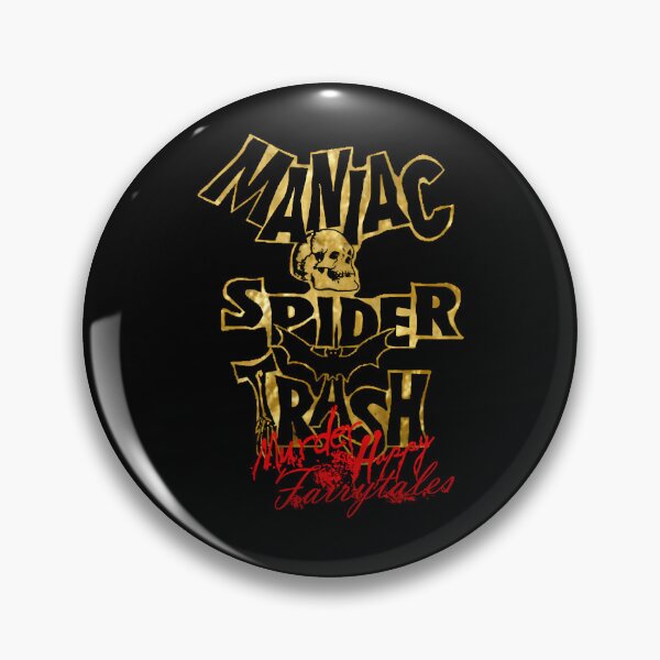 Item preview, Spider Trash Murder Happy Fairytales Skull designed and sold by shakilsk.