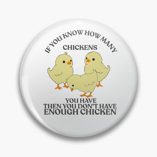 Item preview, To many chicken  designed and sold by TaraPen.