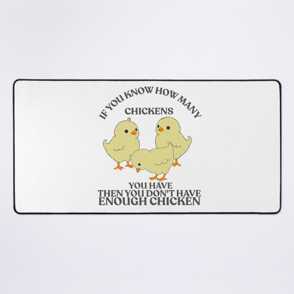 Item preview, To many chicken designed and sold by TaraPen.