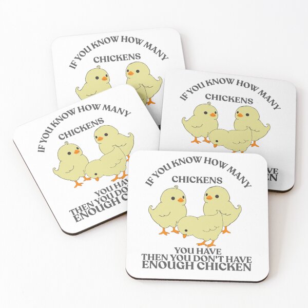 Item preview, To many chicken  designed and sold by TaraPen.
