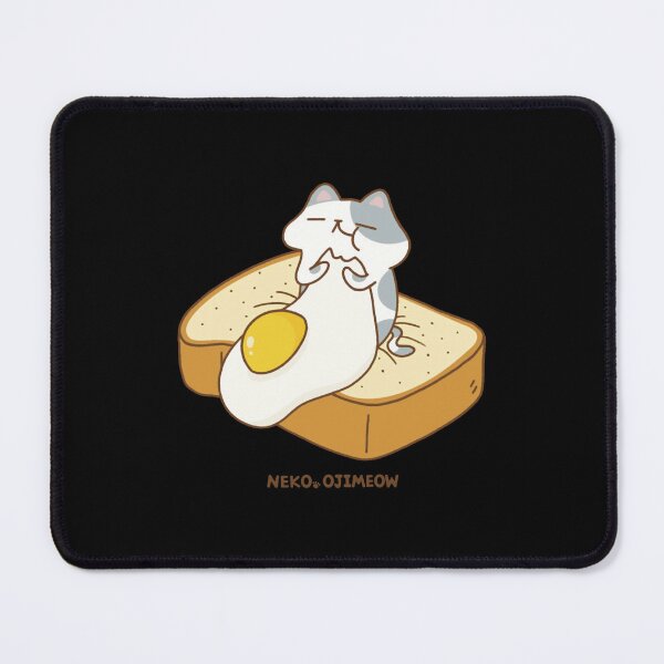 Item preview, Egg And Toast Cat Cute Kawaii Breakfast Food Design designed and sold by Nekoojimeo.
