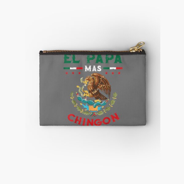 Item preview, El Papa Mas Chingon Mexican Flag Eagle Fathers Day Dad Men designed and sold by KristineLi.