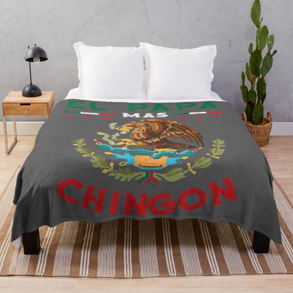 Item preview, El Papa Mas Chingon Mexican Flag Eagle Fathers Day Dad Men designed and sold by KristineLi.