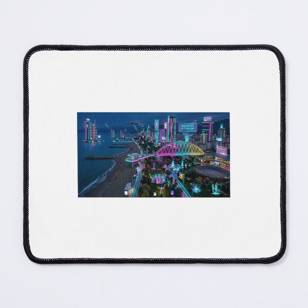 Item preview, Beşikdüzü Cyberpunk 2077: Futuristic Turkish Black Sea Megacity designed and sold by synthesisnft.