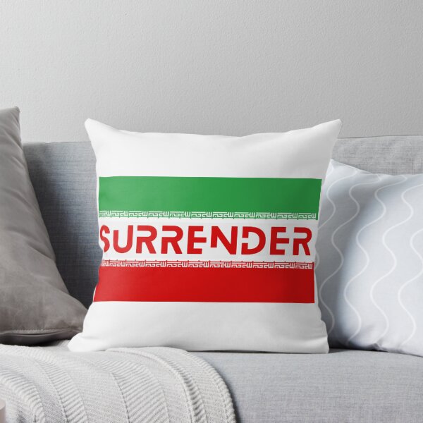 Item preview, Surrender Iran;: designed and sold by StickerApe.