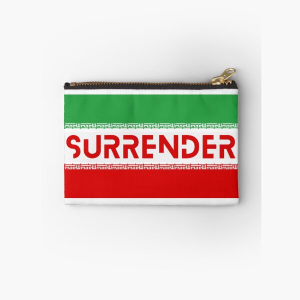 Item preview, Surrender Iran;: designed and sold by StickerApe.