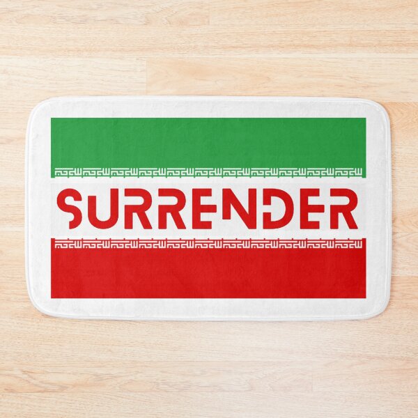 Item preview, Surrender Iran;: designed and sold by StickerApe.