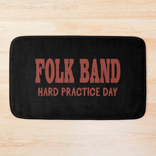 Item preview, Folk Band – Hard Practice Day designed and sold by MOCOPOCO.