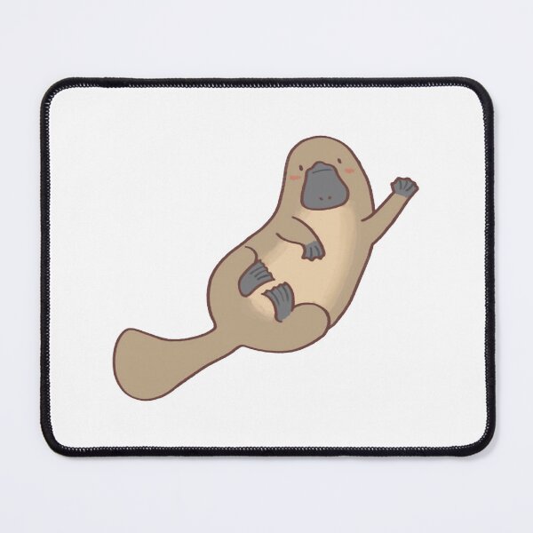 Item preview, Cute Platypus Kawaii Swimming Australian Wildlife designed and sold by Ballooonfisher.